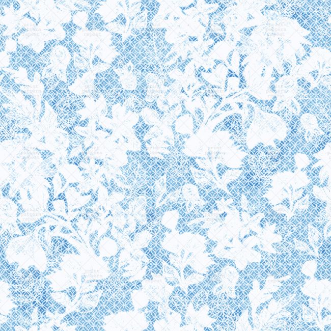 Blue Batik